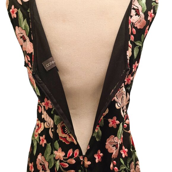 Donna Ricco New York Embroidered Dress - Size 8 - Picture 3 of 7